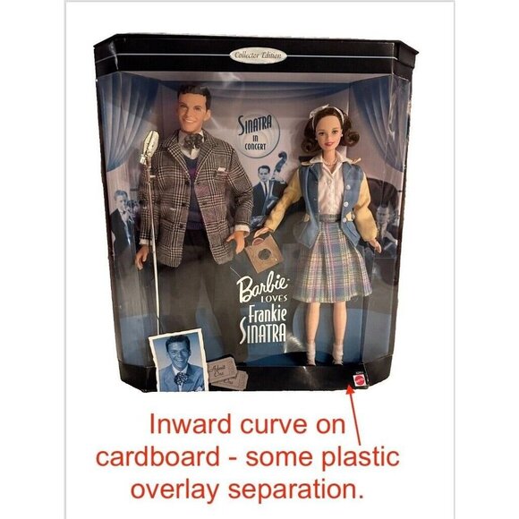 Vintage 1999 Barbie Loves Frankie Sinatra Doll Collectors Ed #22953 Box Not mint - Picture 2 of 9